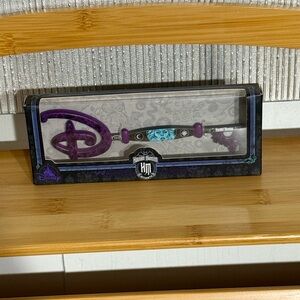 Disney Haunted Mansion Purple and Teal Key
